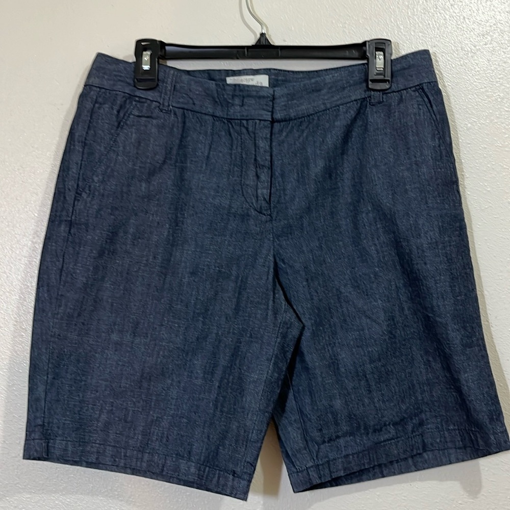 J Crew Bermuda blue shorts. Size 8